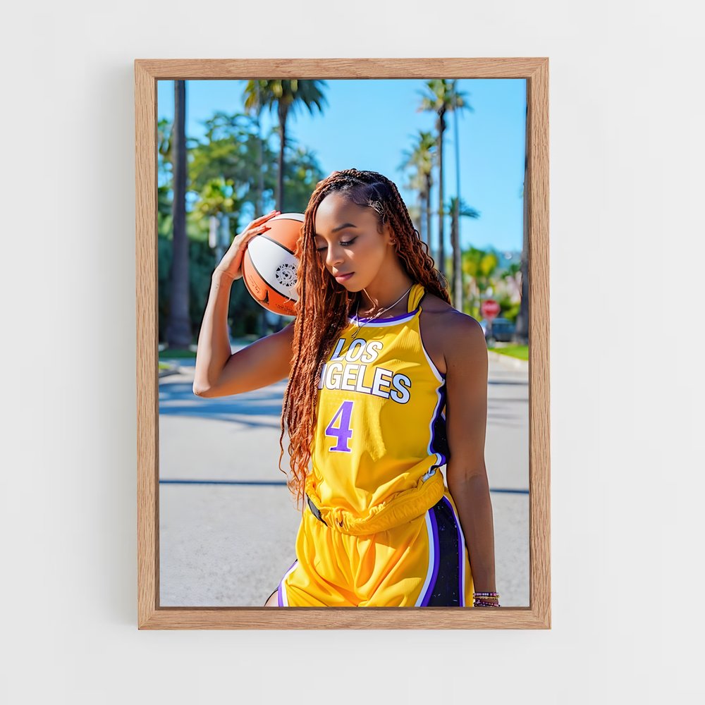 Poster Los angeles sparks – affiche Basketball (vue 4)
